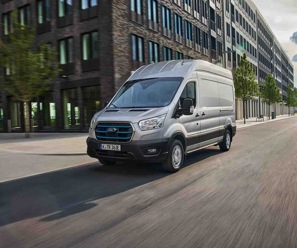 Der Ford E-Transit bei Reichstein & Opitz