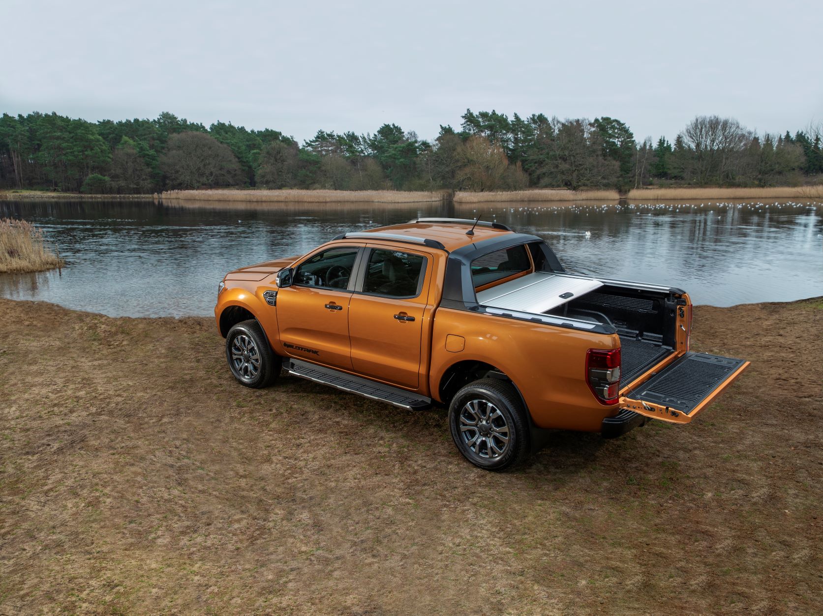 Der Ford Ranger in Canyon-Orange.