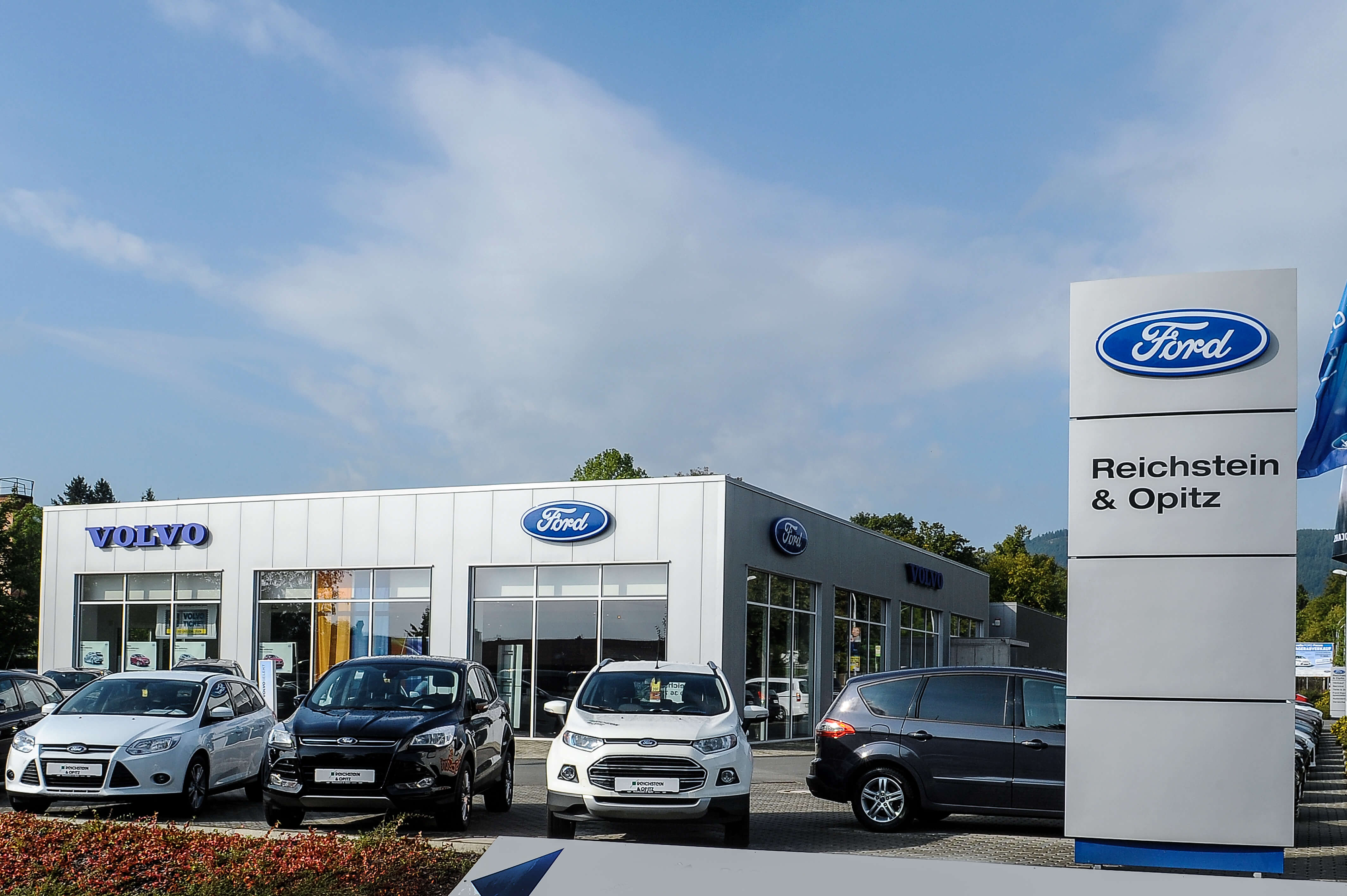 Reichstein & Opitz | Eröffnung der Filiale Saalfeld mit Ford & Volvo