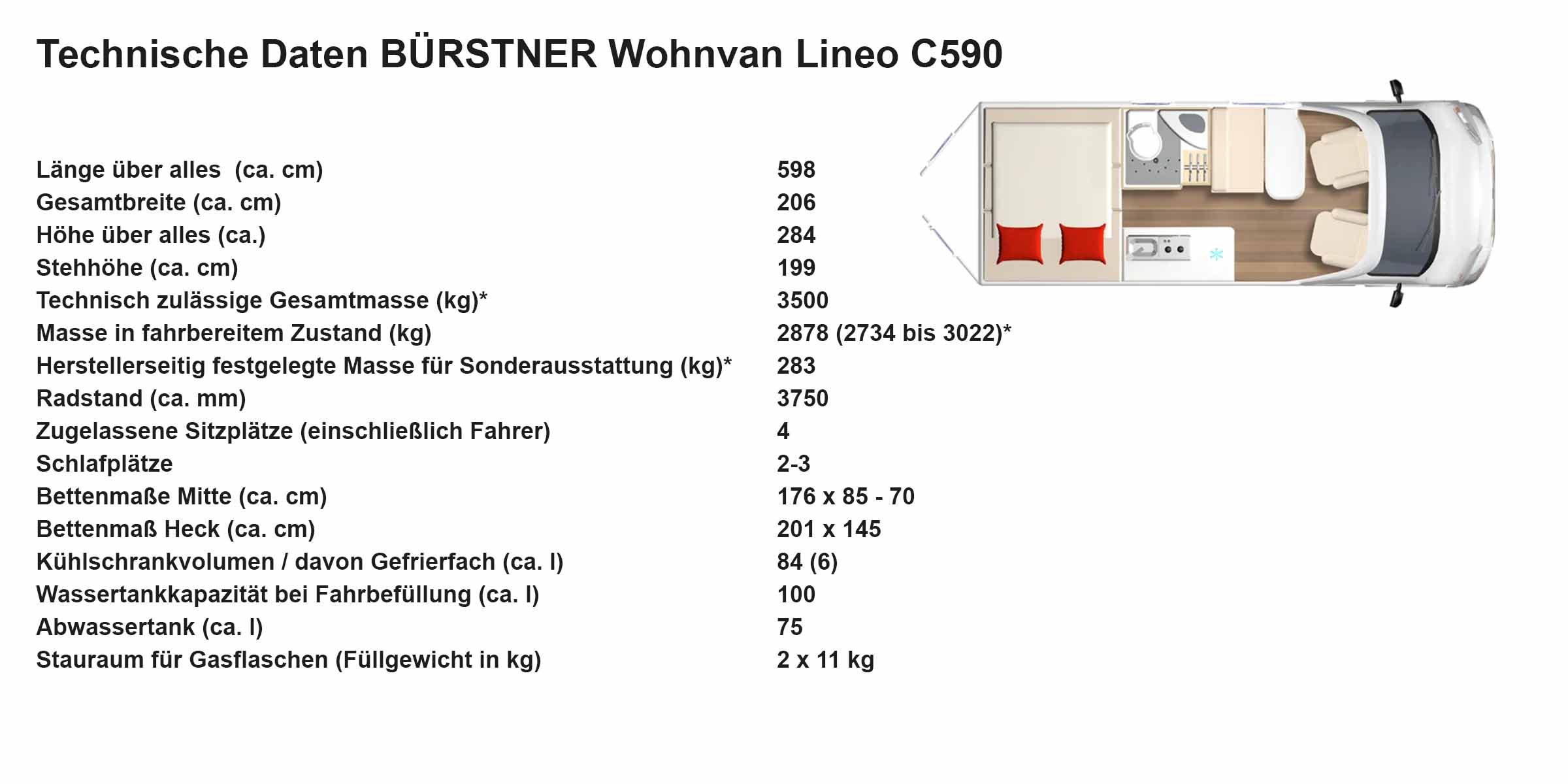 Technische Daten Lineo C590 - Reichstein & Opitz