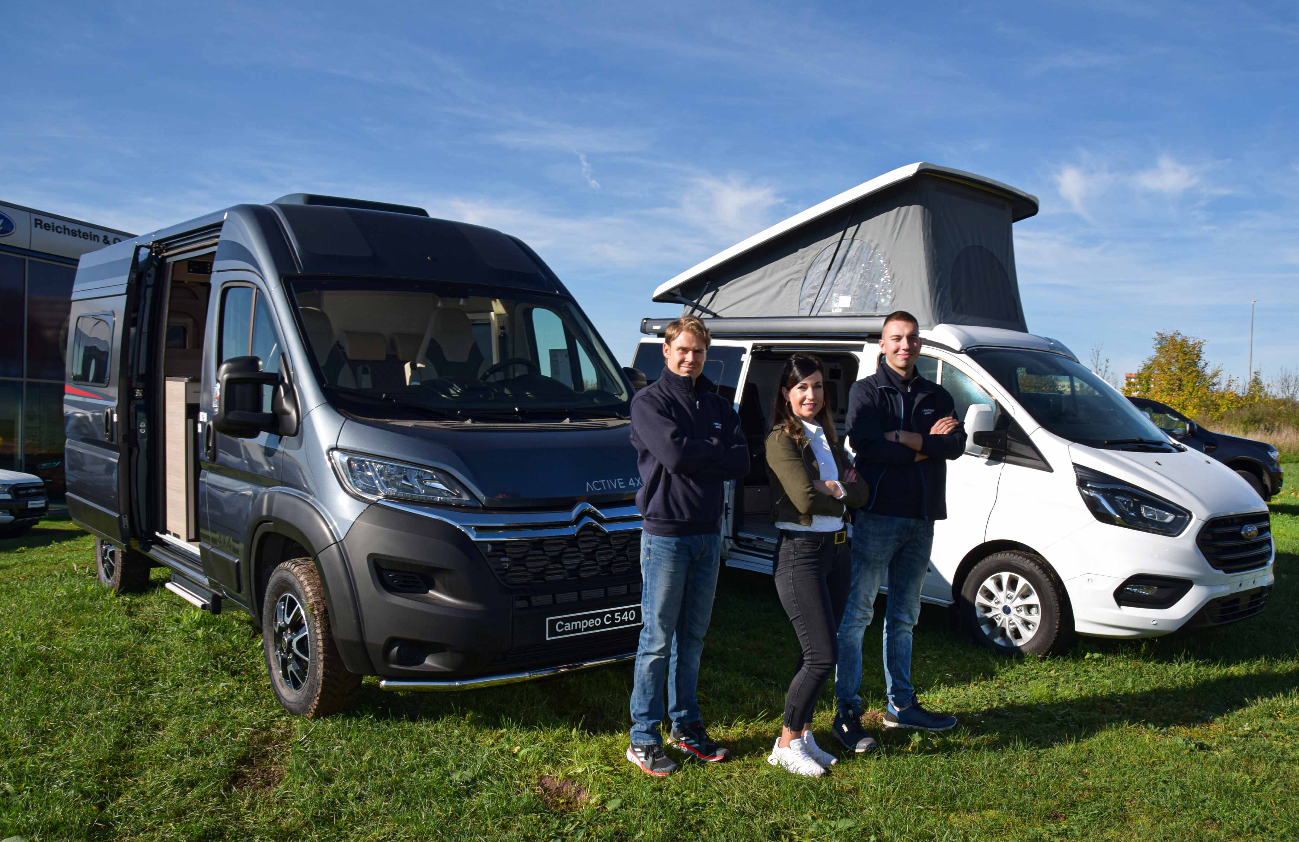 Team Wohnmobile des Autohaus Reichstein & Opitz GmbH